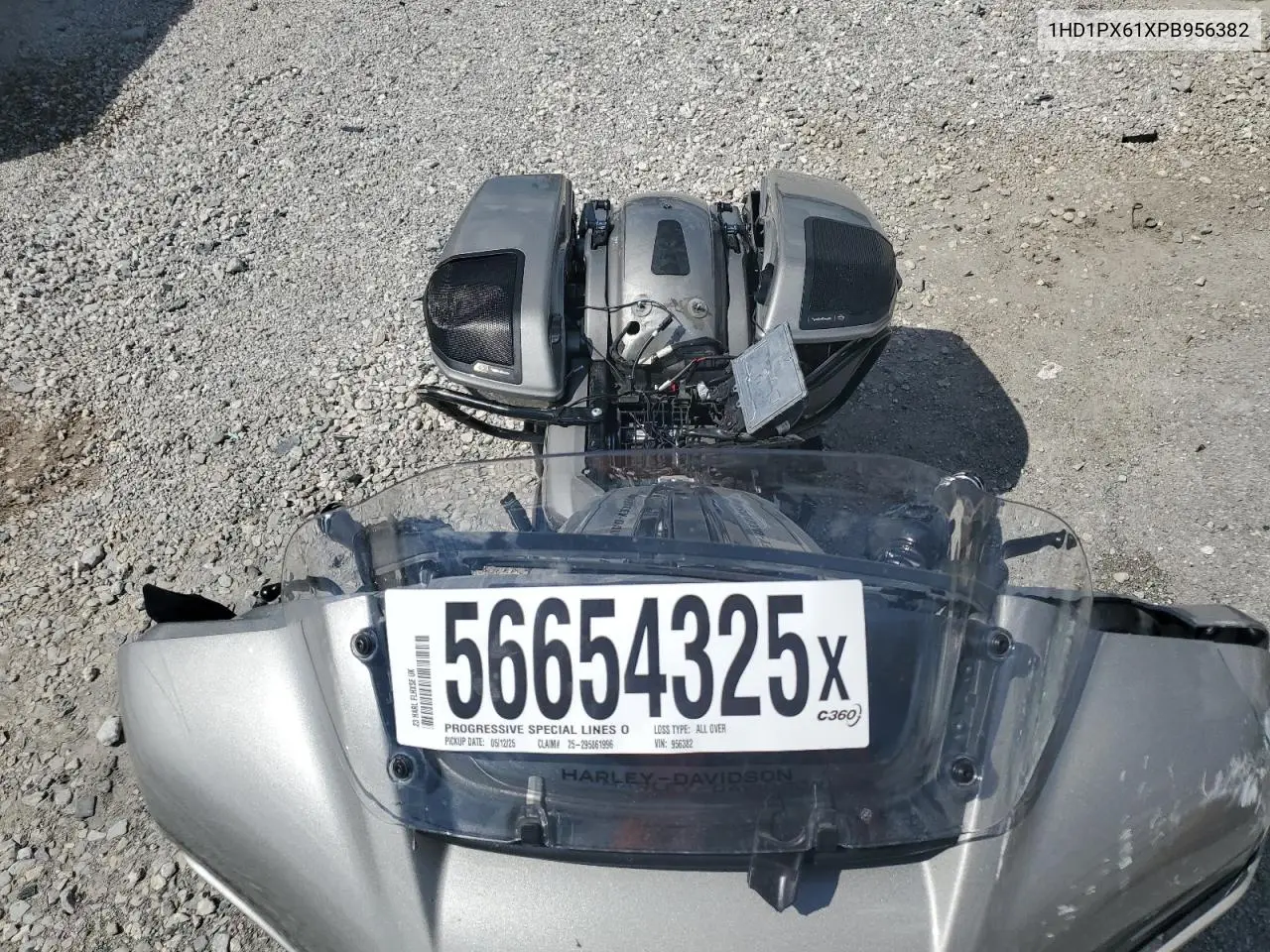 2023 Harley-Davidson Flhxse VIN: 1HD1PX61XPB956382 Lot: 56654325