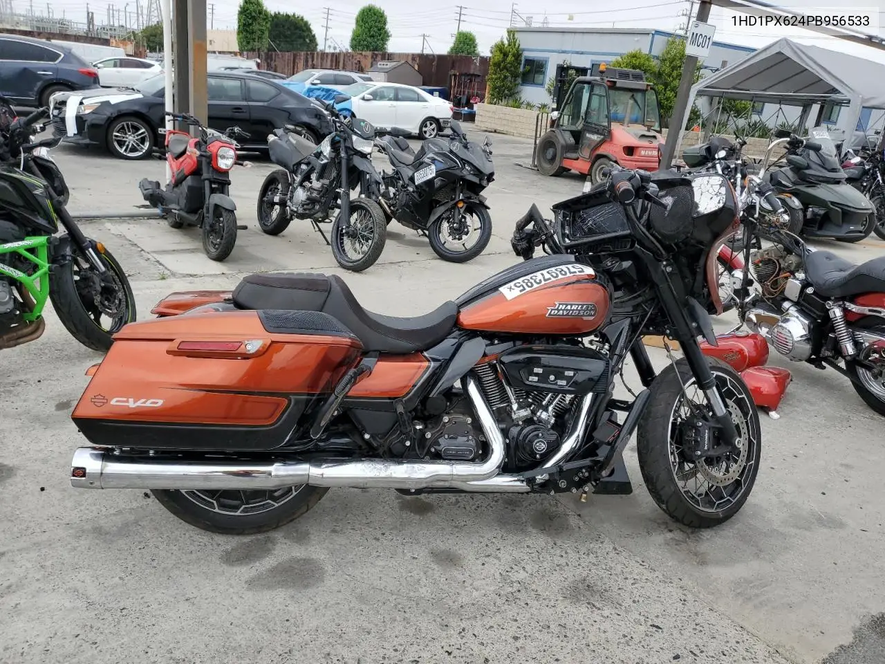2023 Harley-Davidson Flhxse VIN: 1HD1PX624PB956533 Lot: 57897385