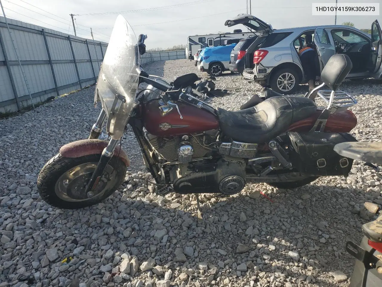 2009 Harley-Davidson Fxdf VIN: 1HD1GY4159K306273 Lot: 54004035