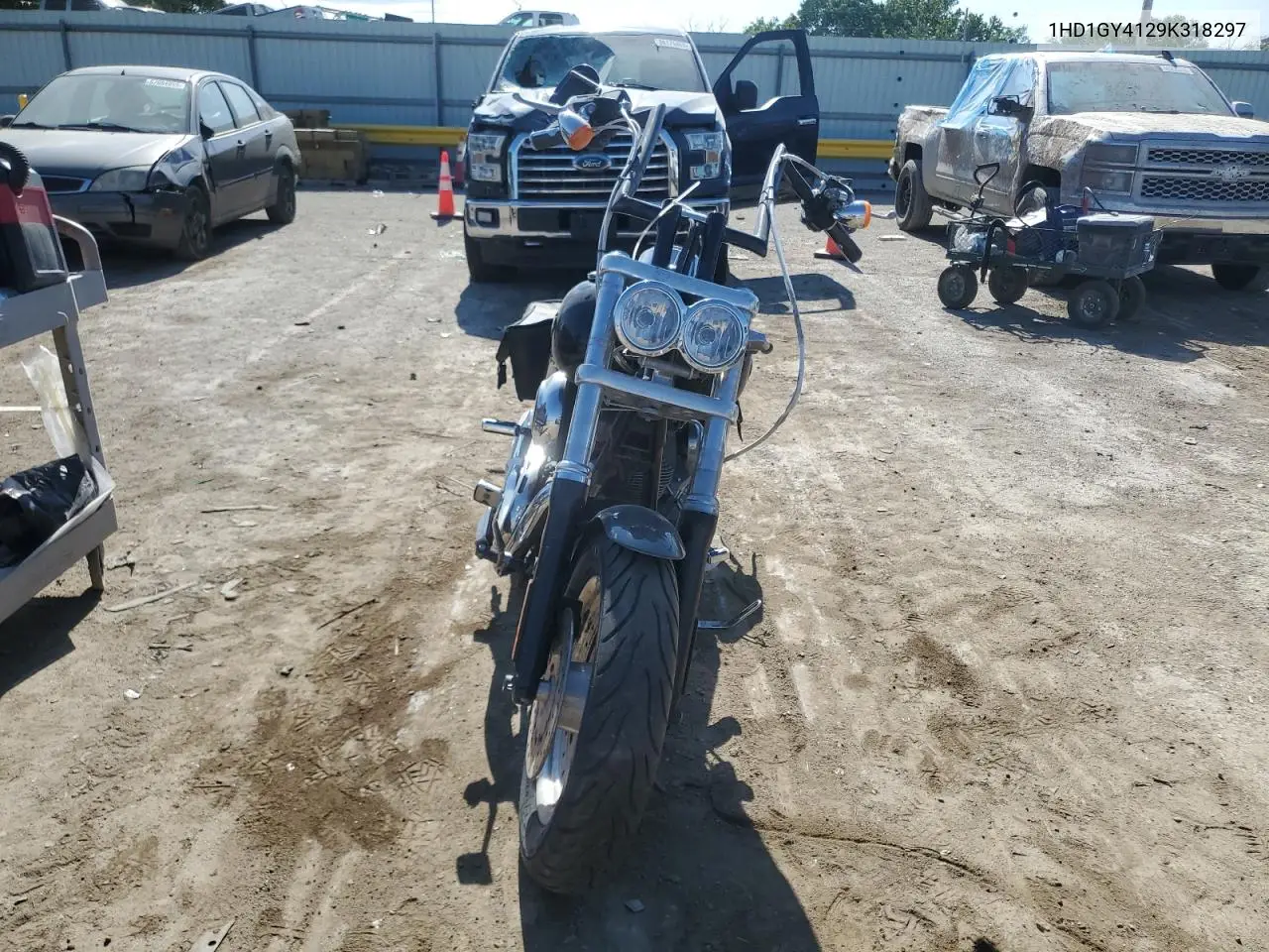 2009 Harley-Davidson Fxdf VIN: 1HD1GY4129K318297 Lot: 57963145