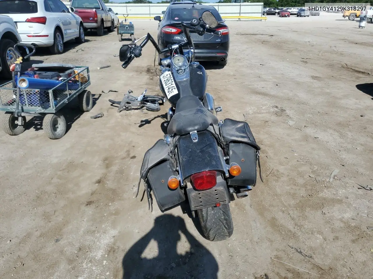 2009 Harley-Davidson Fxdf VIN: 1HD1GY4129K318297 Lot: 57963145