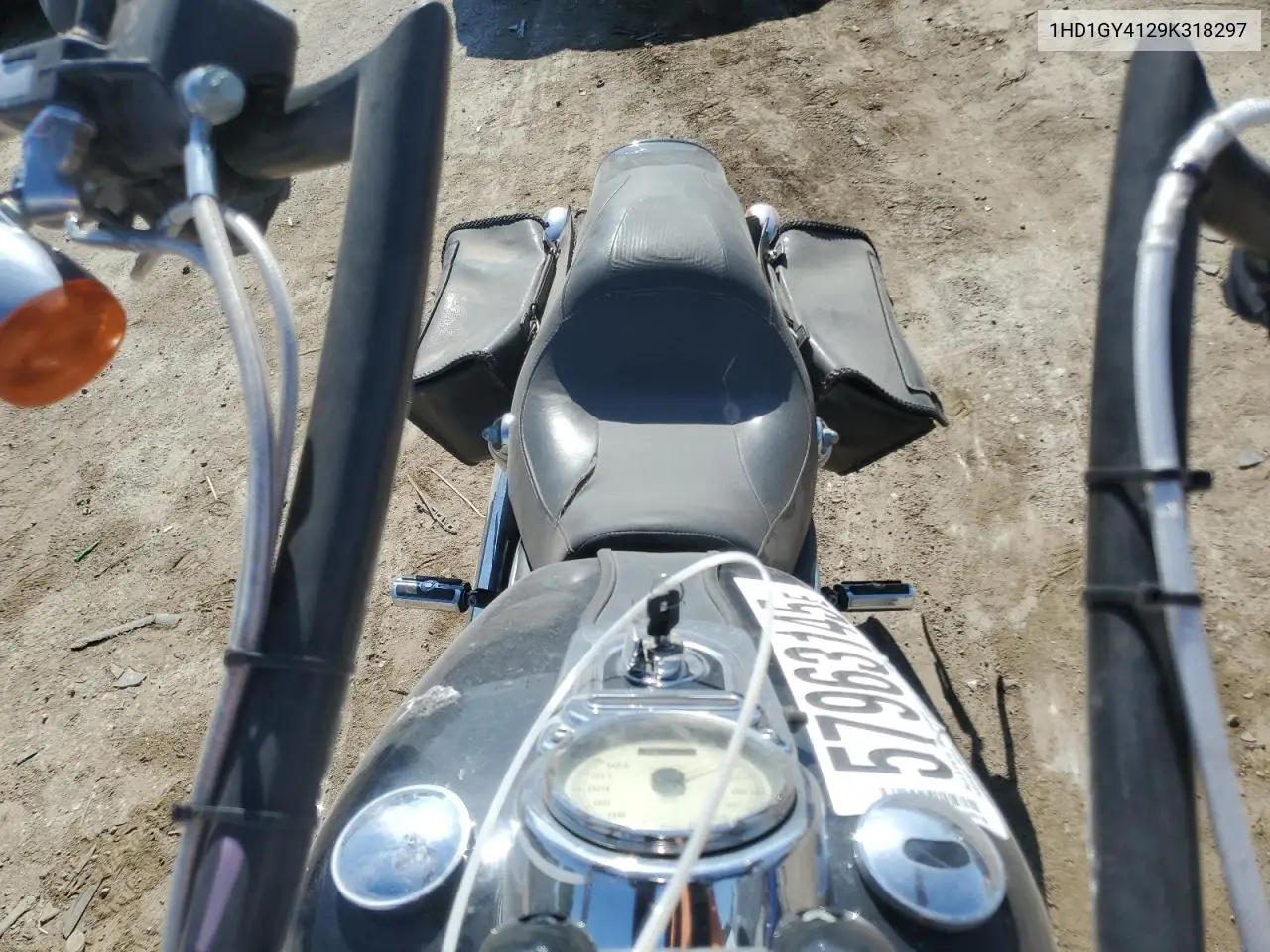 2009 Harley-Davidson Fxdf VIN: 1HD1GY4129K318297 Lot: 57963145