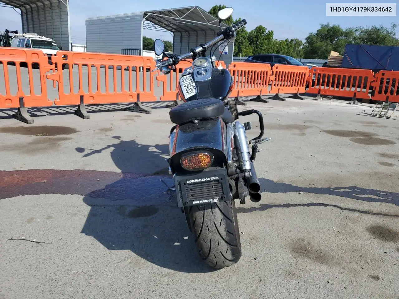 2009 Harley-Davidson Fxdf VIN: 1HD1GY4179K334642 Lot: 60779435