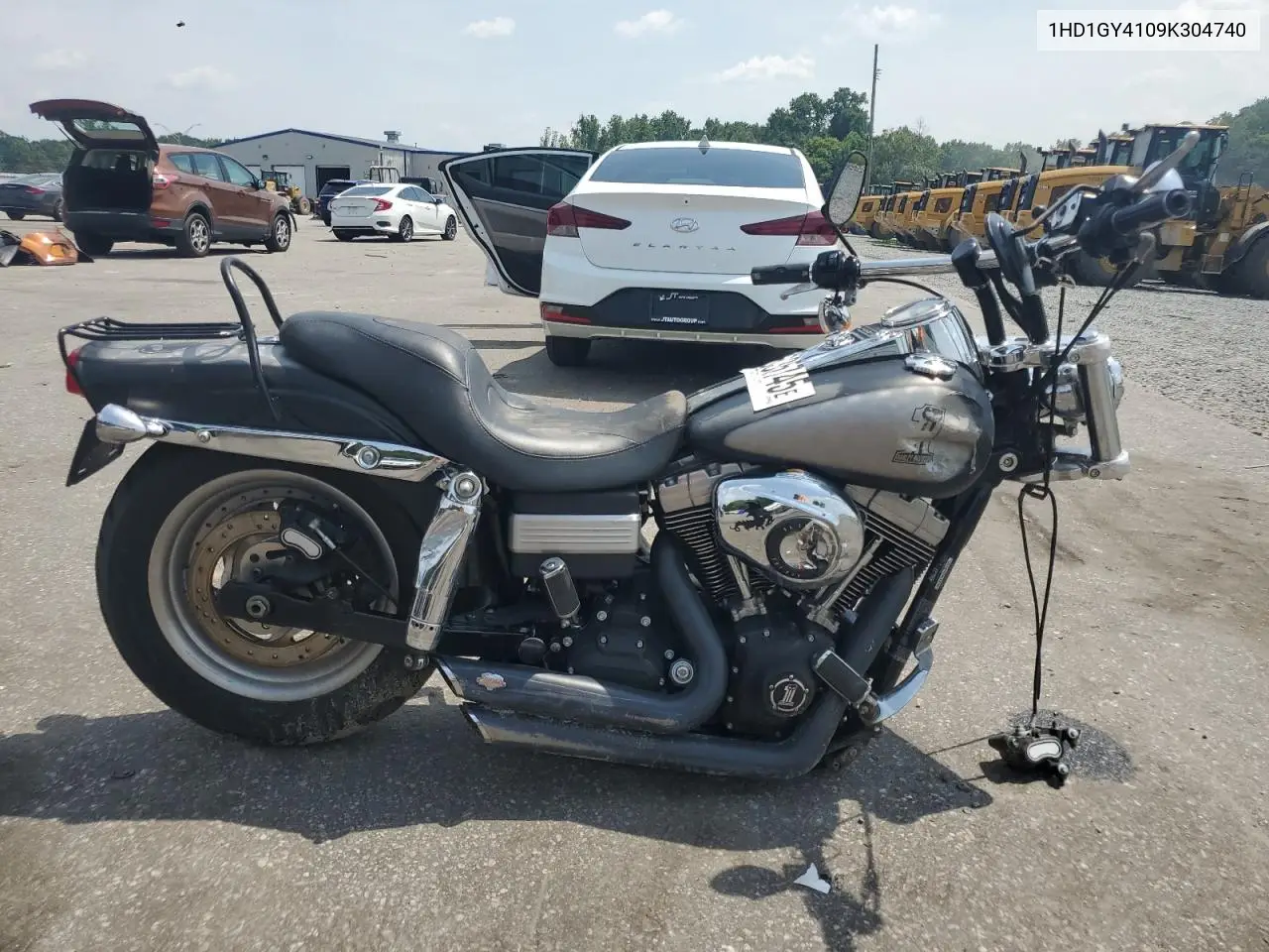 2009 Harley-Davidson Fxdf VIN: 1HD1GY4109K304740 Lot: 61635745
