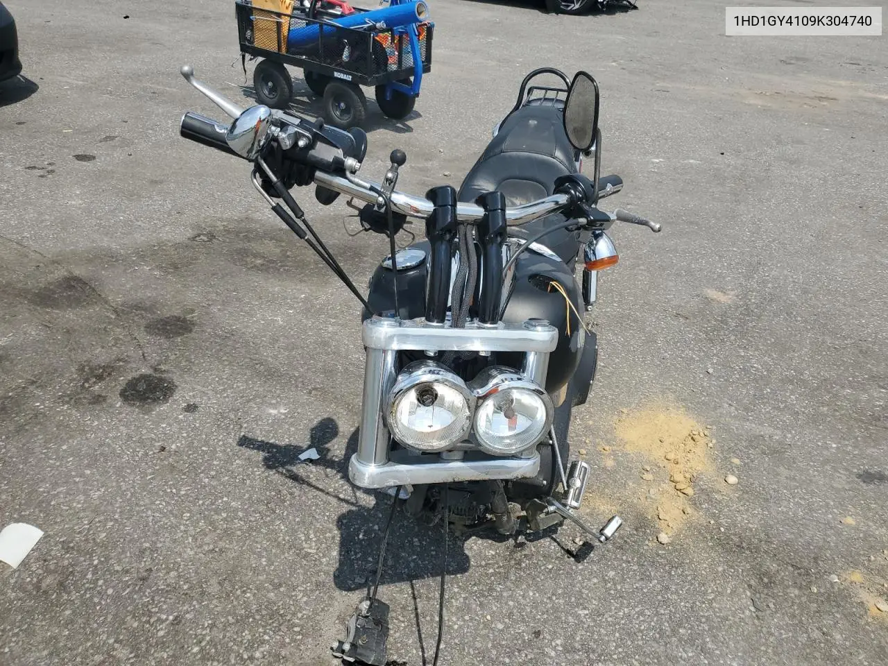 2009 Harley-Davidson Fxdf VIN: 1HD1GY4109K304740 Lot: 61635745