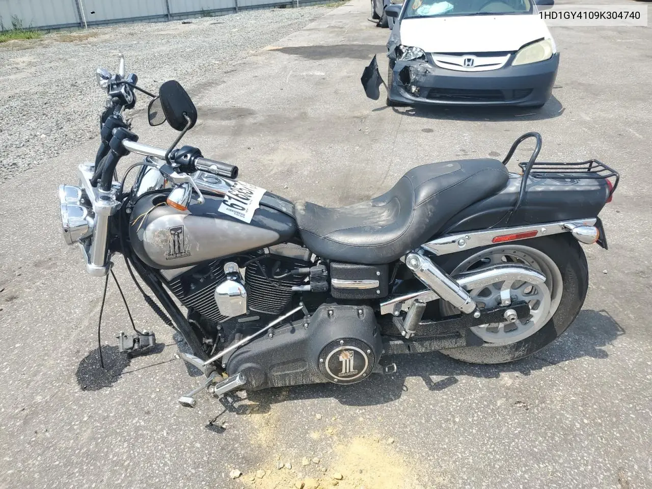 2009 Harley-Davidson Fxdf VIN: 1HD1GY4109K304740 Lot: 61635745
