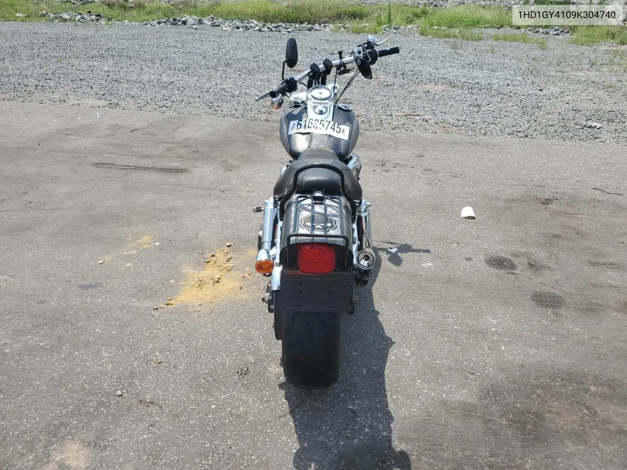 2009 Harley-Davidson Fxdf VIN: 1HD1GY4109K304740 Lot: 61635745