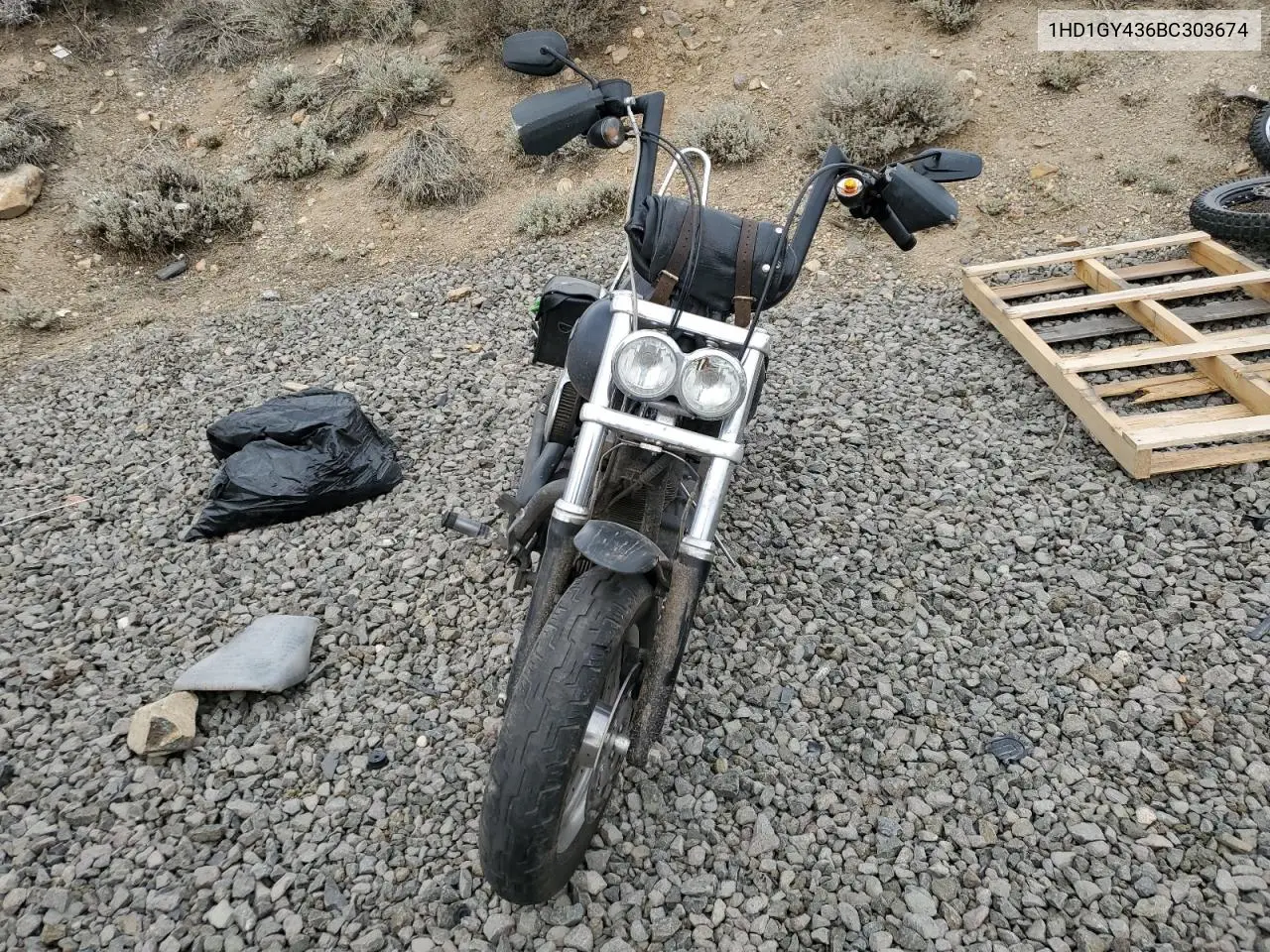 2011 Harley-Davidson Fxdf VIN: 1HD1GY436BC303674 Lot: 47589435