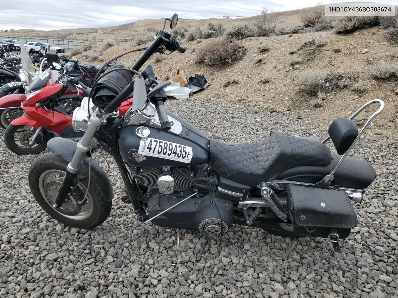 2011 Harley-Davidson Fxdf VIN: 1HD1GY436BC303674 Lot: 47589435