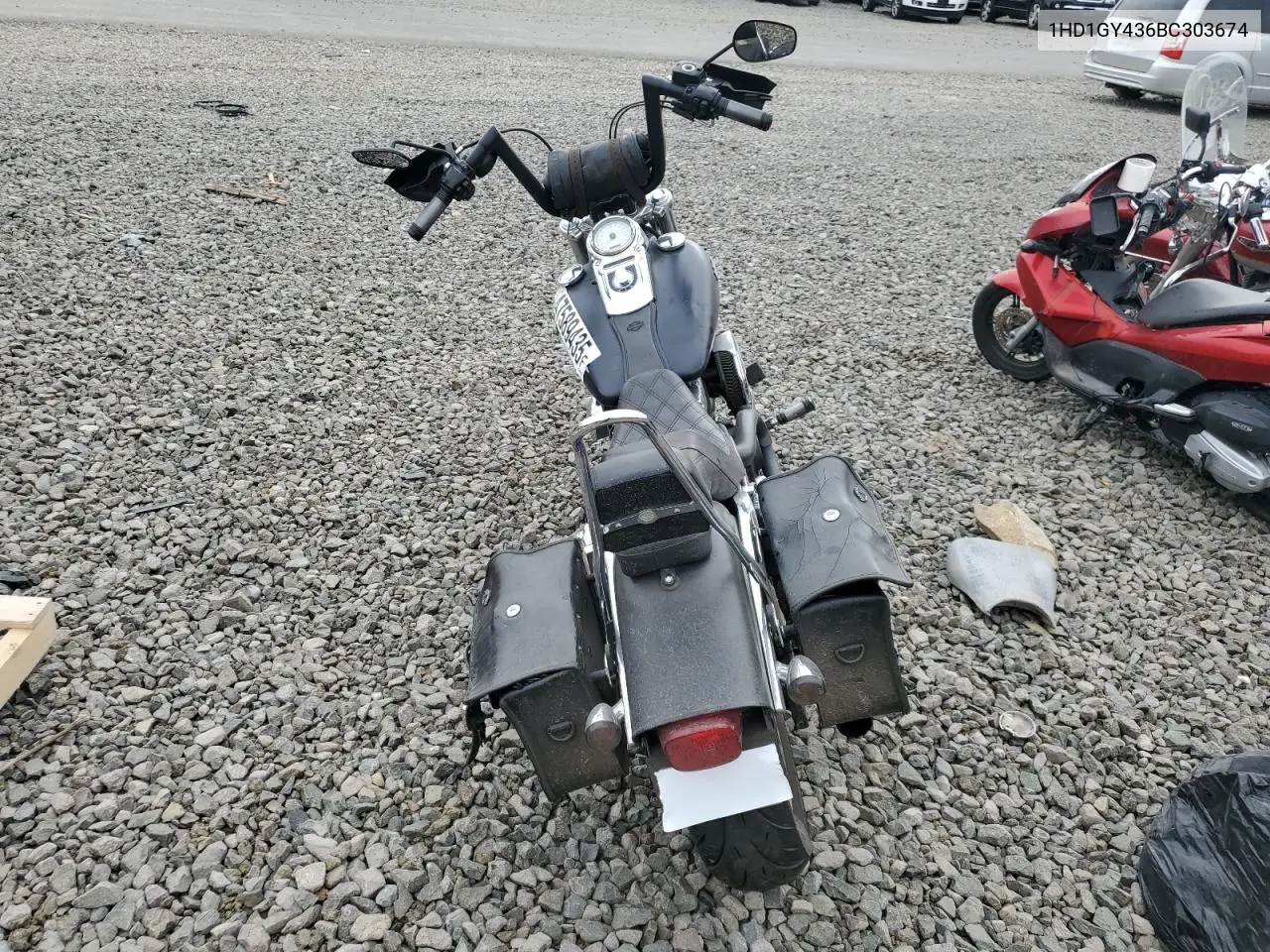 2011 Harley-Davidson Fxdf VIN: 1HD1GY436BC303674 Lot: 47589435