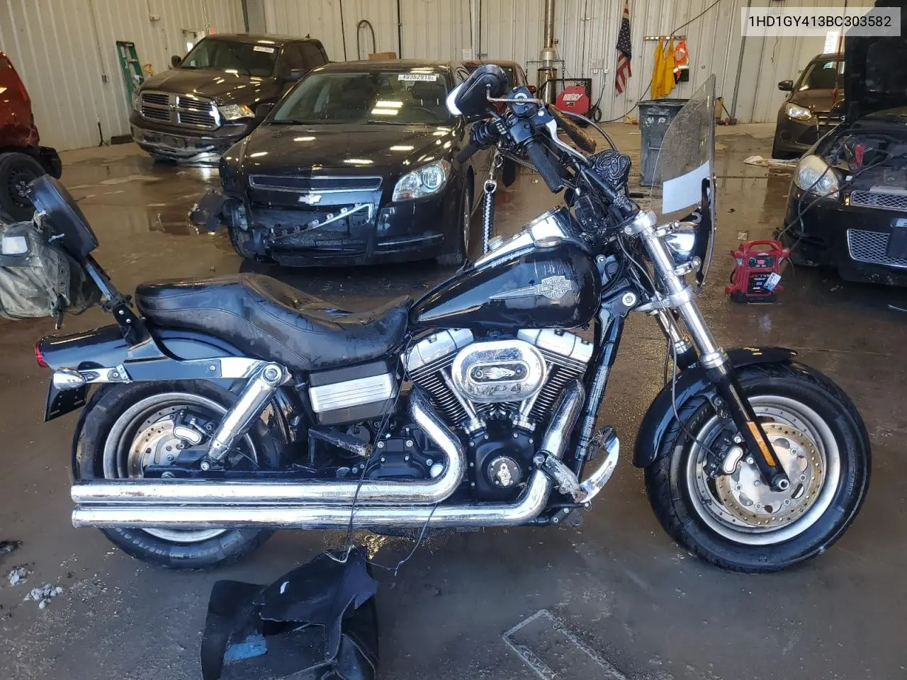 2011 Harley-Davidson Fxdf VIN: 1HD1GY413BC303582 Lot: 49802215