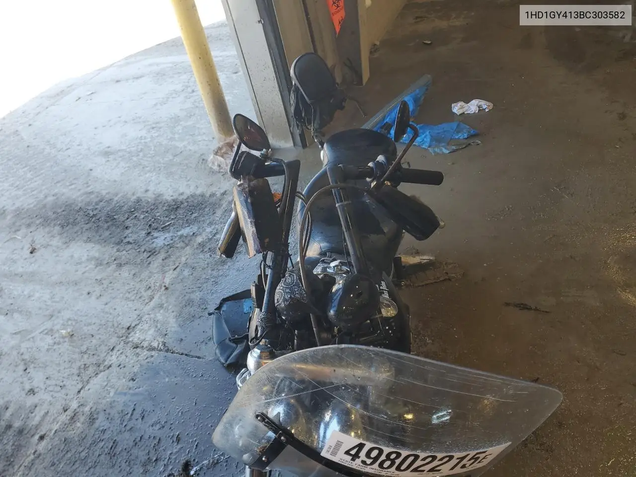 2011 Harley-Davidson Fxdf VIN: 1HD1GY413BC303582 Lot: 49802215