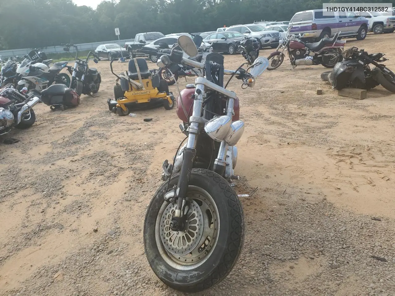 2011 Harley-Davidson Fxdf VIN: 1HD1GY414BC312582 Lot: 58835265