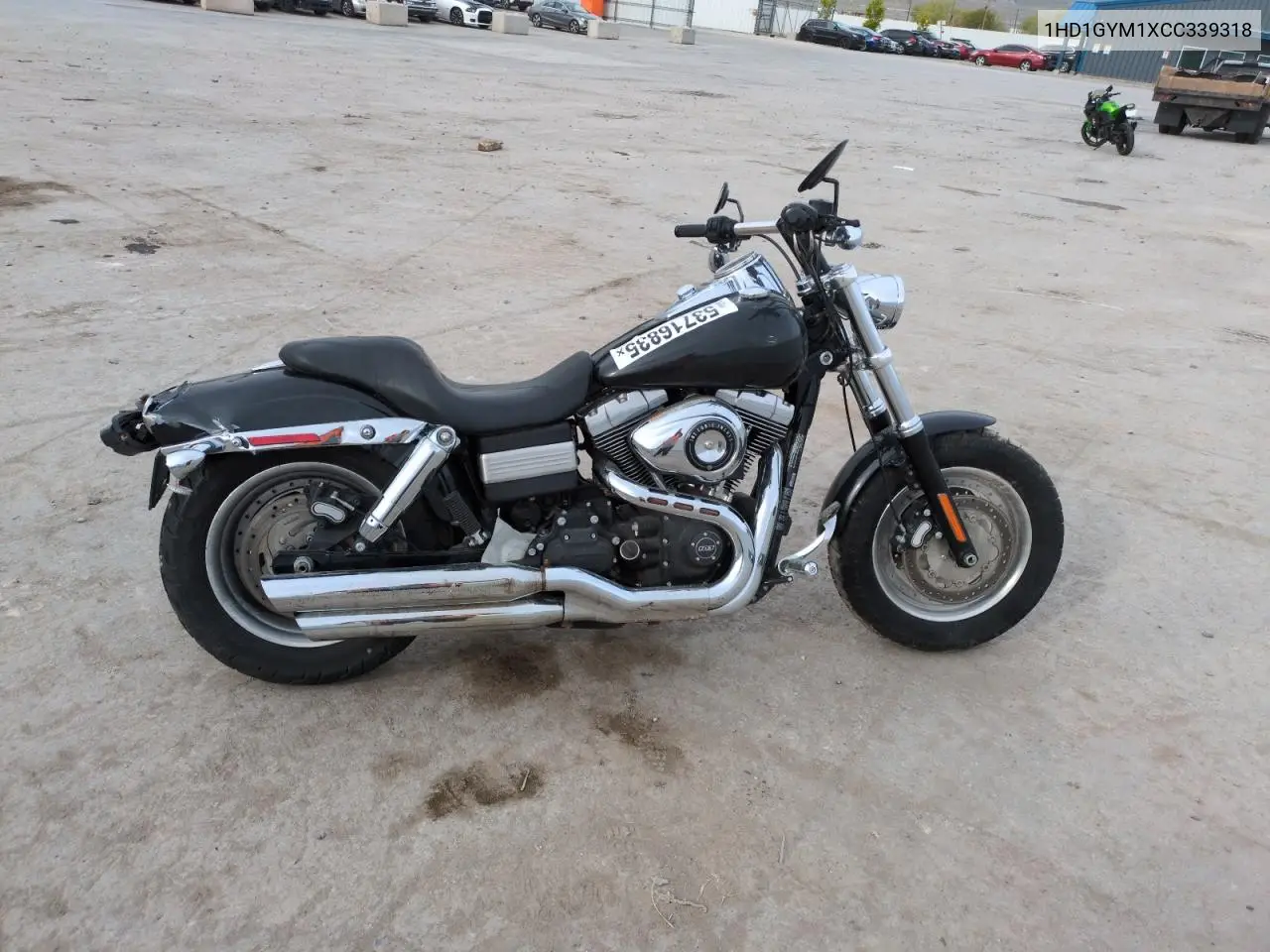2012 Harley-Davidson Fxdf Dyna Fat Bob VIN: 1HD1GYM1XCC339318 Lot: 53716835
