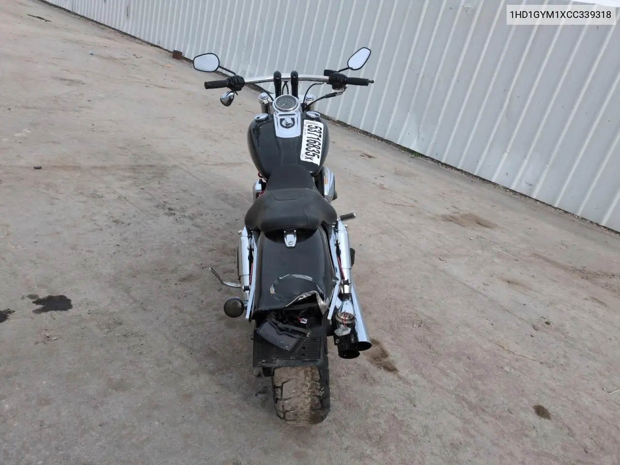 2012 Harley-Davidson Fxdf Dyna Fat Bob VIN: 1HD1GYM1XCC339318 Lot: 53716835