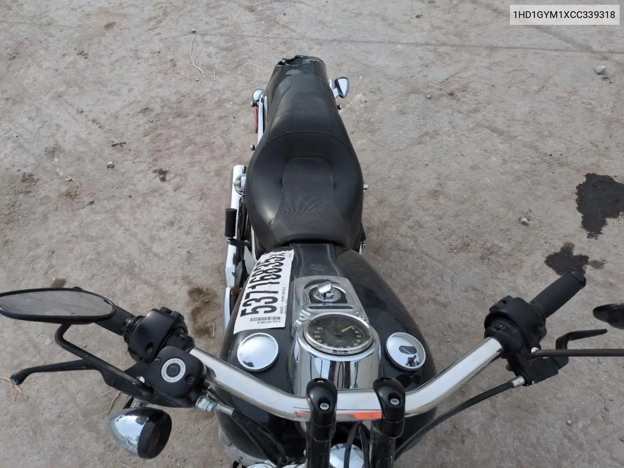 2012 Harley-Davidson Fxdf Dyna Fat Bob VIN: 1HD1GYM1XCC339318 Lot: 53716835