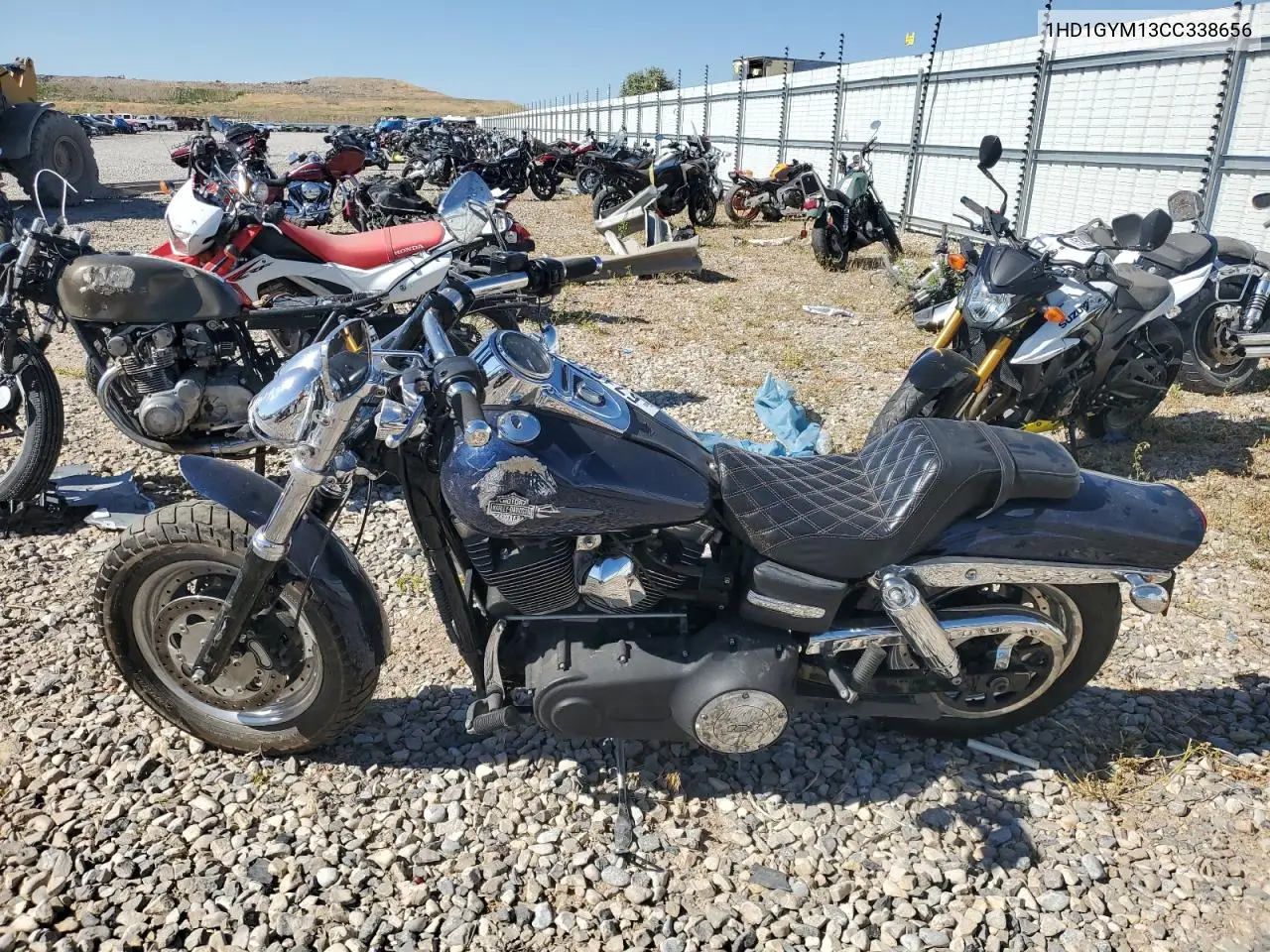 2012 Harley-Davidson Fxdf Dyna Fat Bob VIN: 1HD1GYM13CC338656 Lot: 57151075