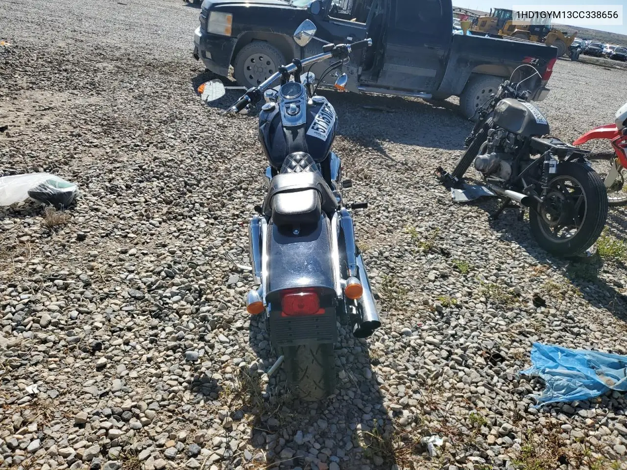 2012 Harley-Davidson Fxdf Dyna Fat Bob VIN: 1HD1GYM13CC338656 Lot: 57151075