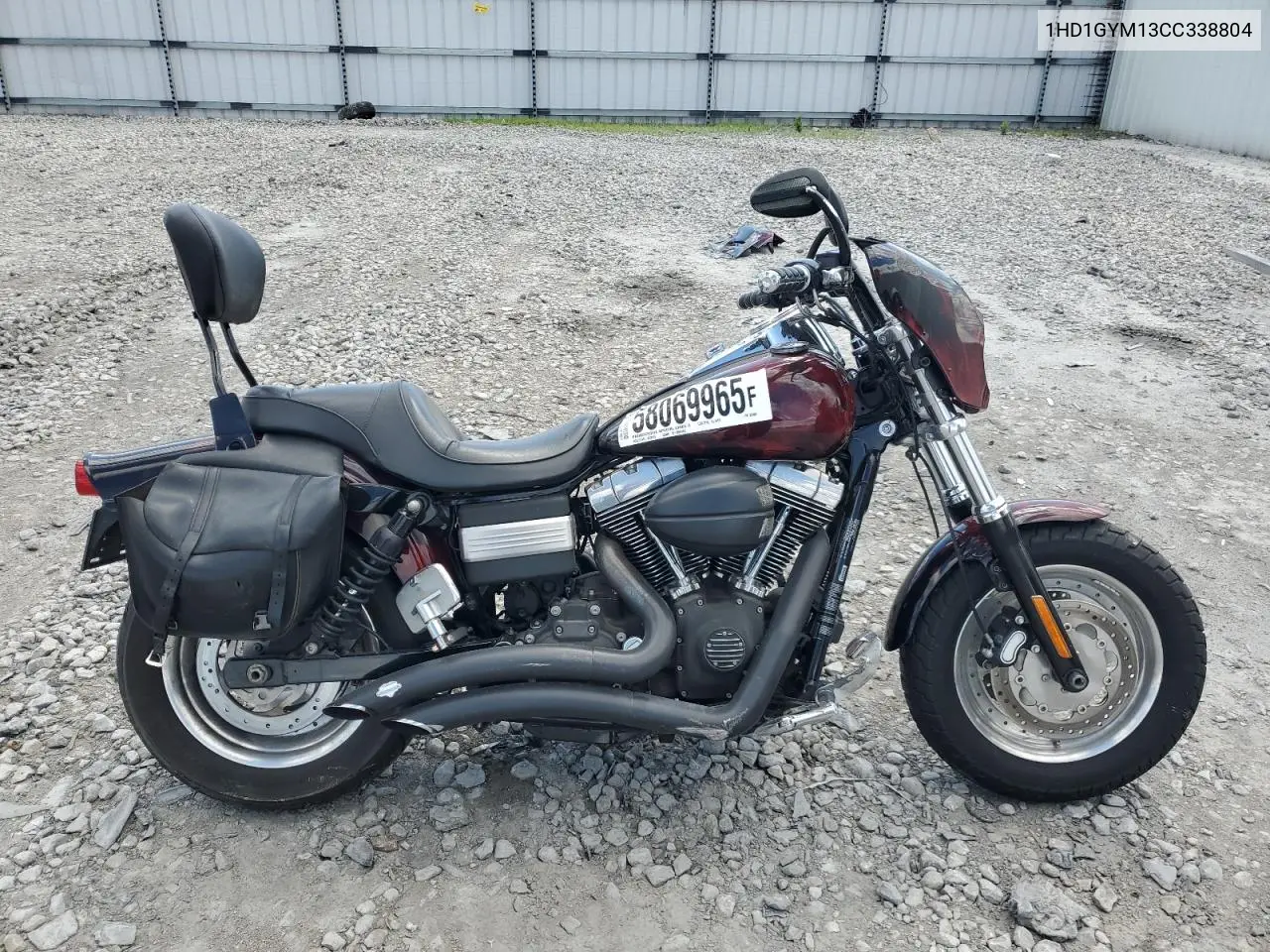 2012 Harley-Davidson Fxdf Dyna Fat Bob VIN: 1HD1GYM13CC338804 Lot: 58069965