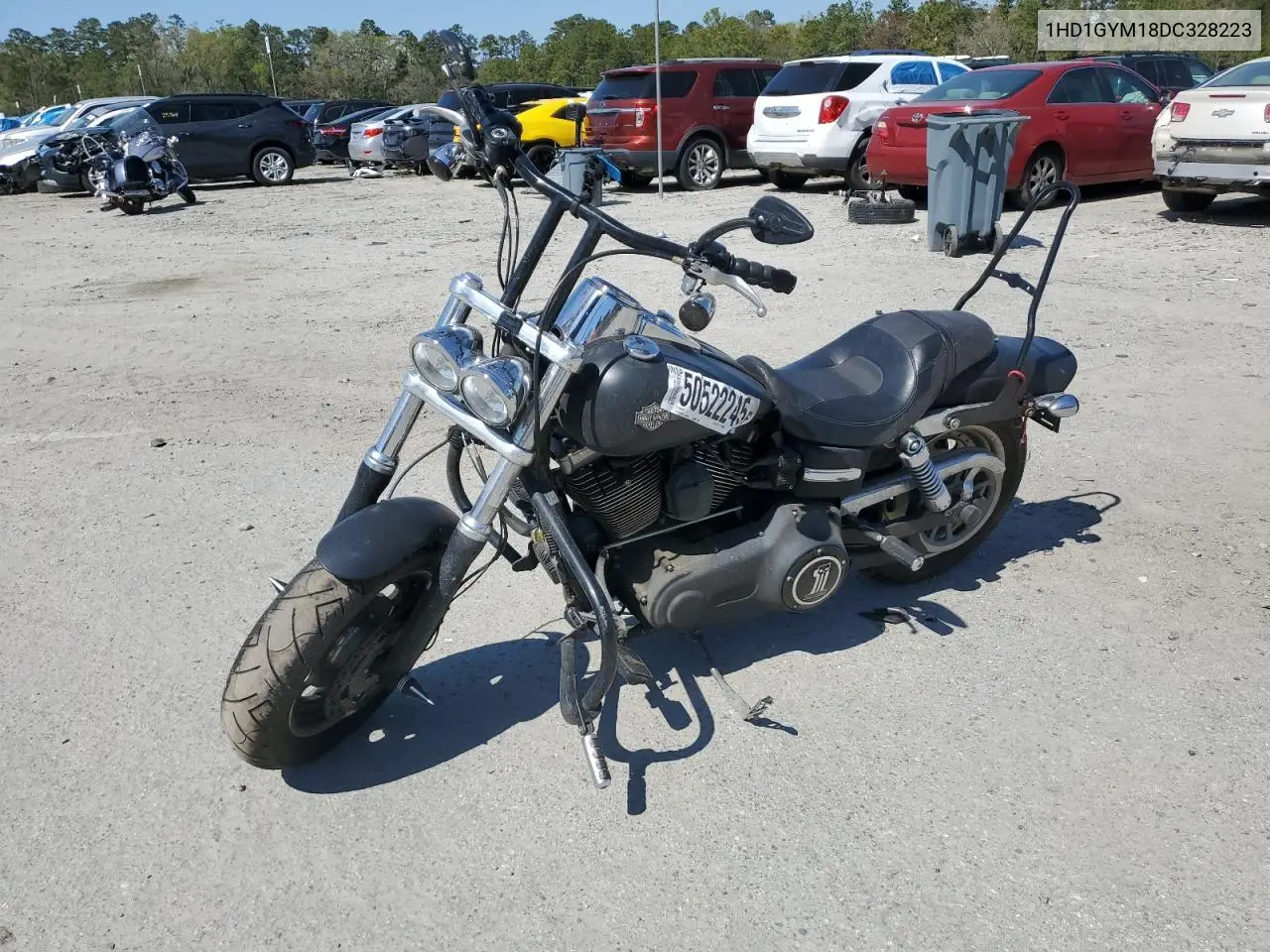 2013 Harley-Davidson Fxdf Dyna Fat Bob VIN: 1HD1GYM18DC328223 Lot: 50522245