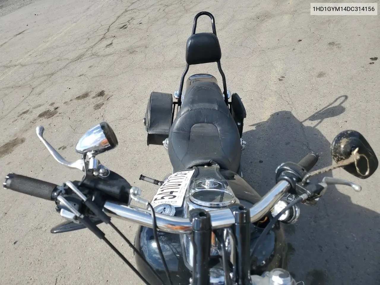 2013 Harley-Davidson Fxdf Dyna Fat Bob VIN: 1HD1GYM14DC314156 Lot: 54107175