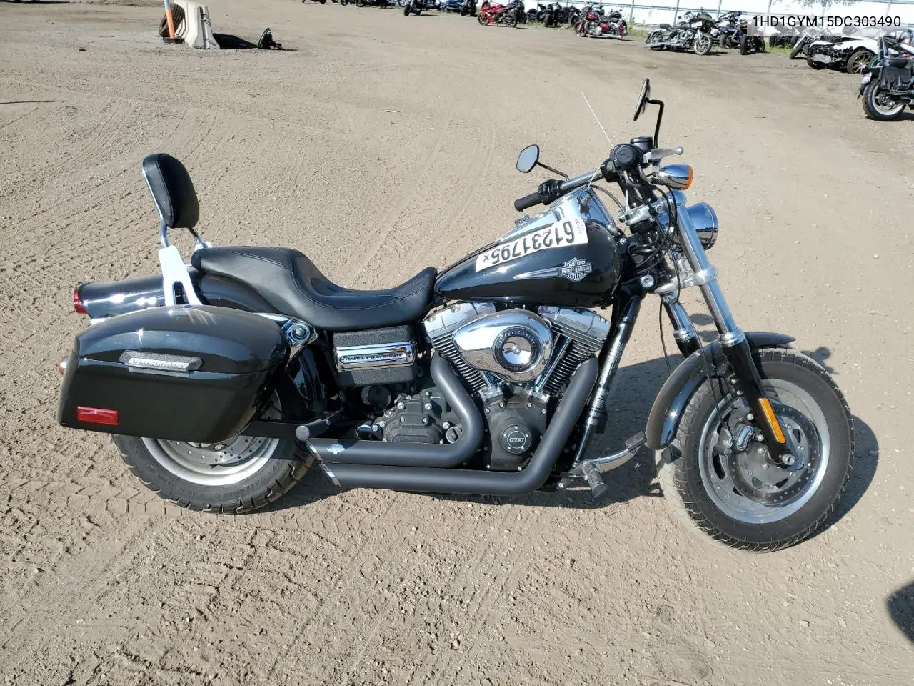 2013 Harley-Davidson Fxdf Dyna Fat Bob VIN: 1HD1GYM15DC303490 Lot: 61231795