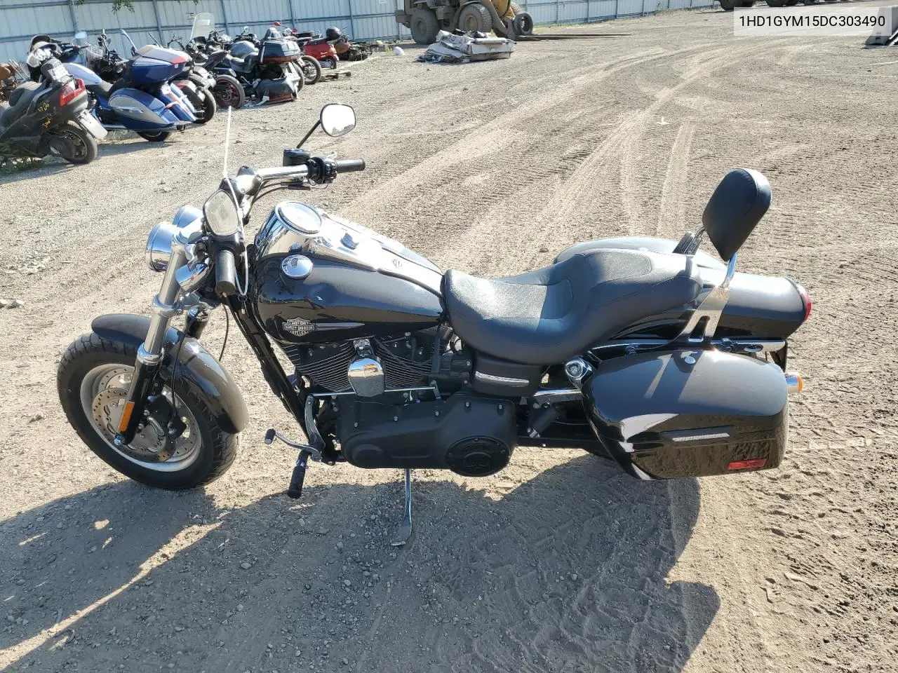 2013 Harley-Davidson Fxdf Dyna Fat Bob VIN: 1HD1GYM15DC303490 Lot: 61231795