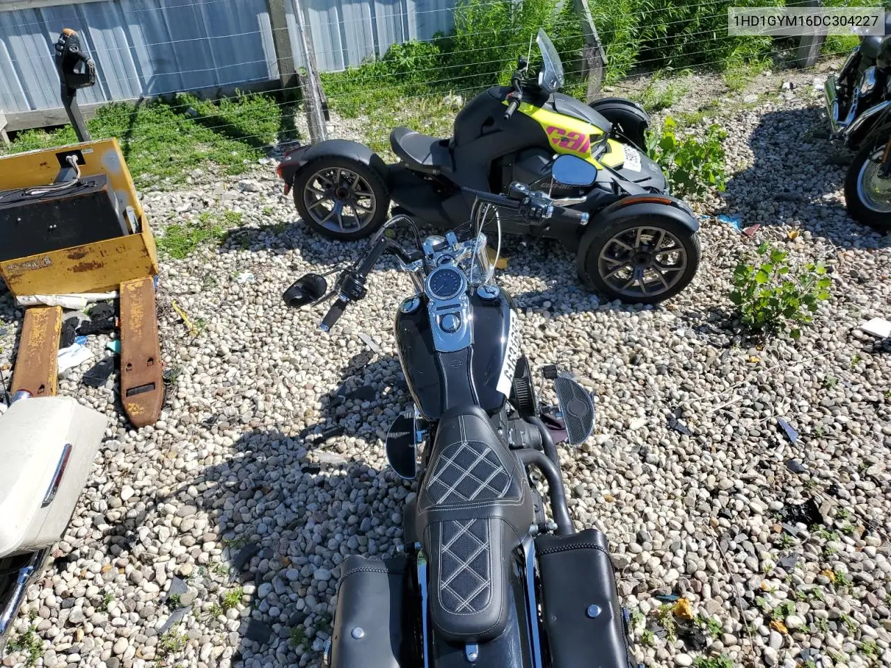 2013 Harley-Davidson Fxdf Dyna Fat Bob VIN: 1HD1GYM16DC304227 Lot: 61631685