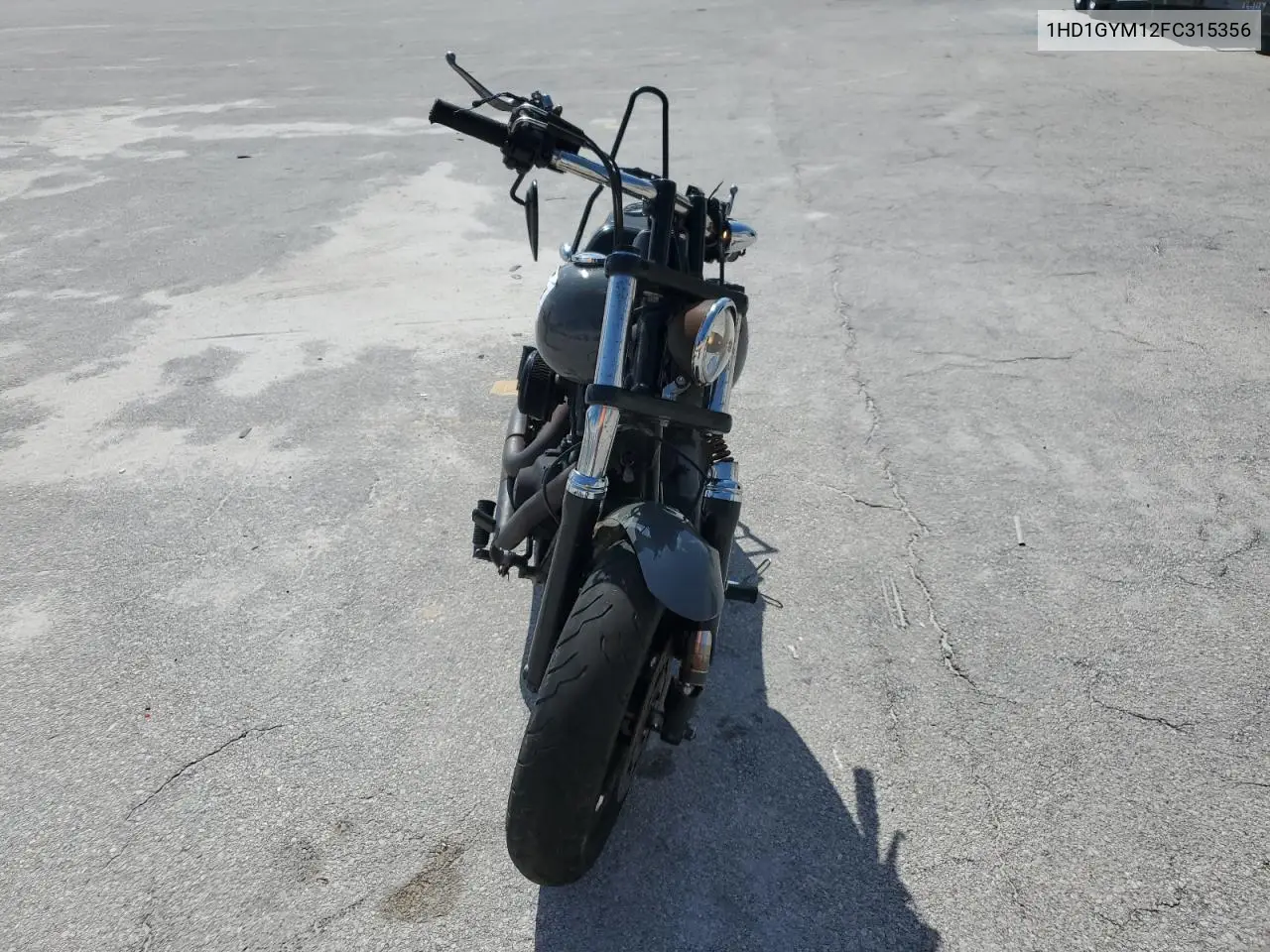 2015 Harley-Davidson Fxdf Dyna Fat Bob VIN: 1HD1GYM12FC315356 Lot: 52747945