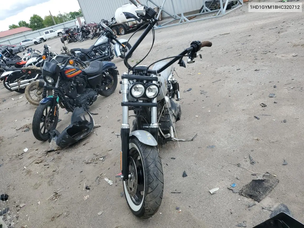 2017 Harley-Davidson Fxdf Dyna Fat Bob VIN: 1HD1GYM18HC320712 Lot: 55474975