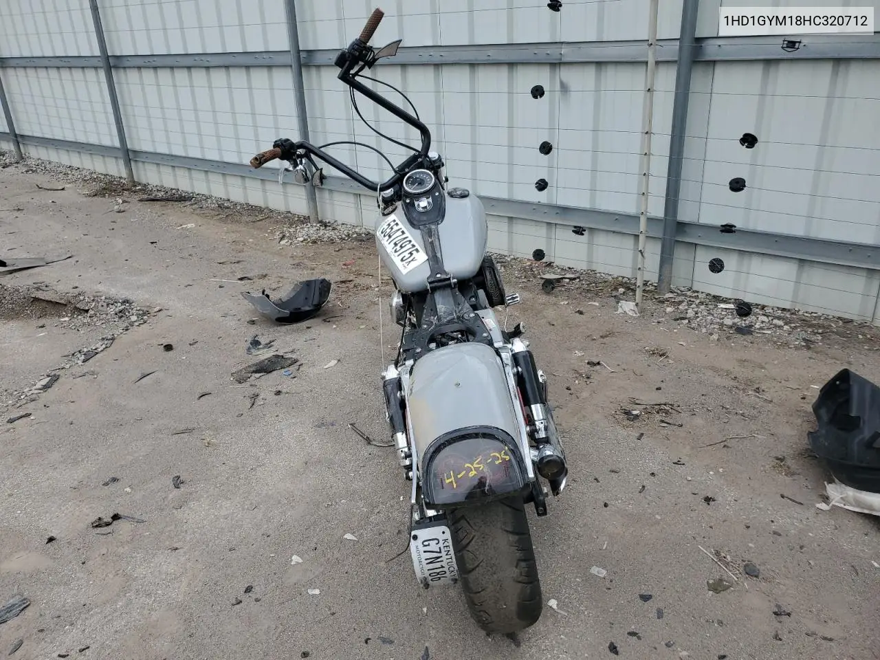 2017 Harley-Davidson Fxdf Dyna Fat Bob VIN: 1HD1GYM18HC320712 Lot: 55474975