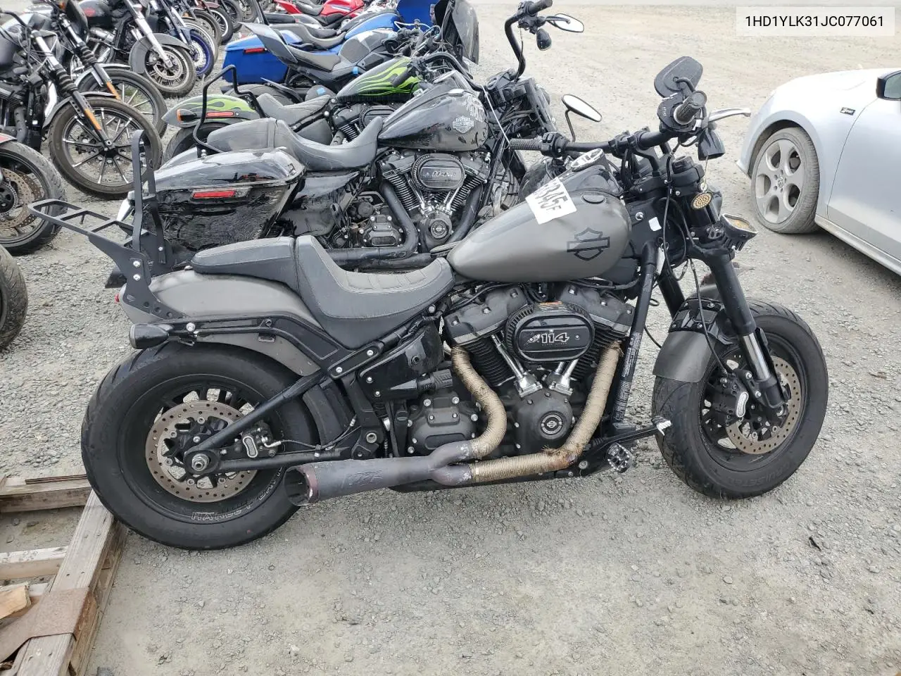 2018 Harley-Davidson Fxfbs Fat Bob 114 VIN: 1HD1YLK31JC077061 Lot: 53053345