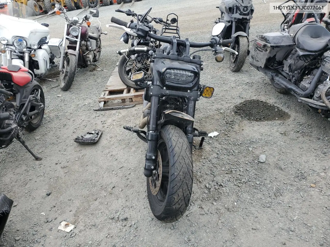 2018 Harley-Davidson Fxfbs Fat Bob 114 VIN: 1HD1YLK31JC077061 Lot: 53053345