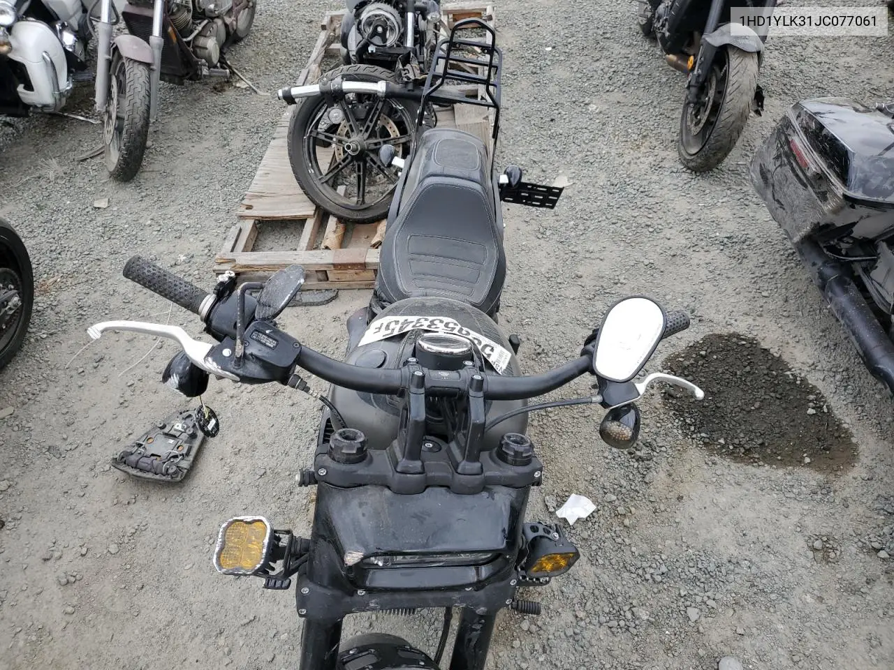 2018 Harley-Davidson Fxfbs Fat Bob 114 VIN: 1HD1YLK31JC077061 Lot: 53053345
