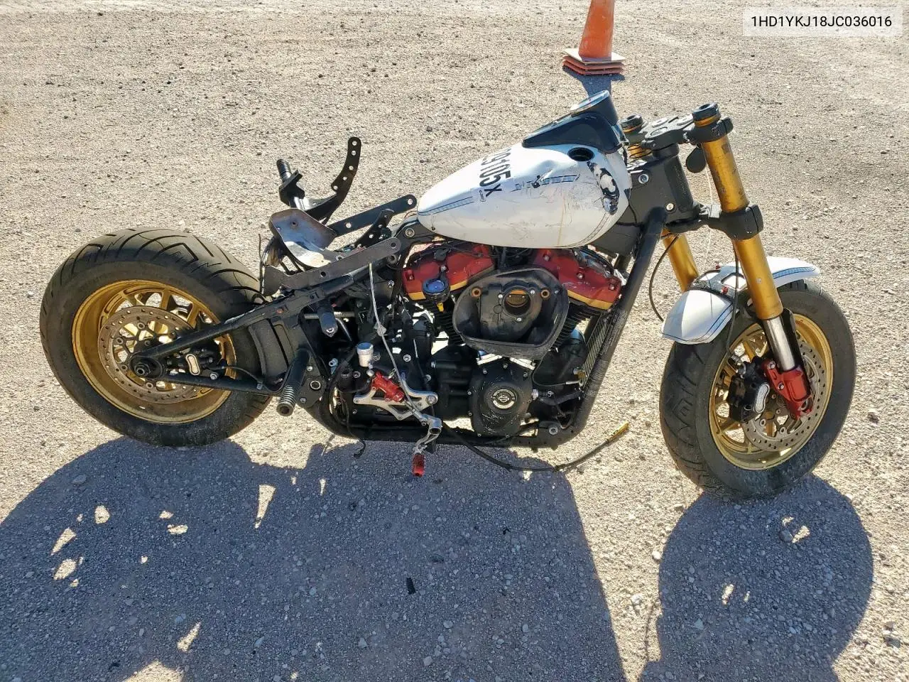 2018 Harley-Davidson Fxfb Fat Bob VIN: 1HD1YKJ18JC036016 Lot: 58229105