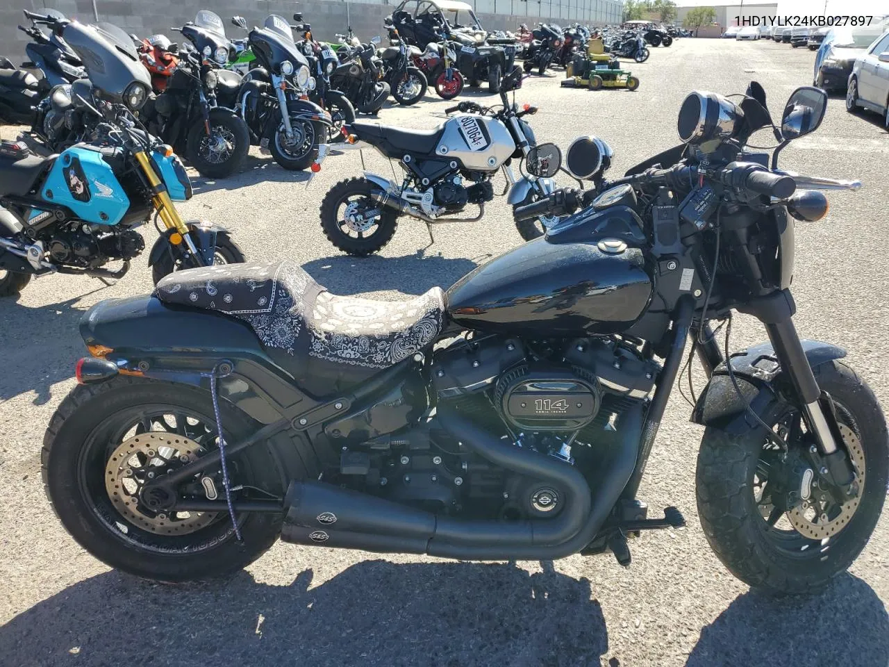 2019 Harley-Davidson Fxfbs VIN: 1HD1YLK24KB027897 Lot: 77659114