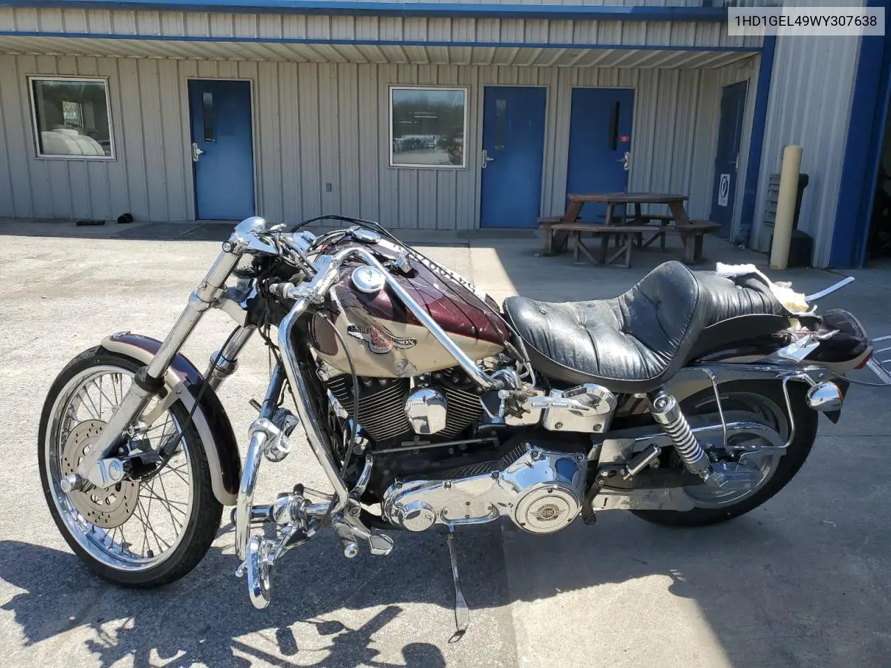 1998 Harley-Davidson Fxdwg Anniversary VIN: 1HD1GEL49WY307638 Lot: 54199765