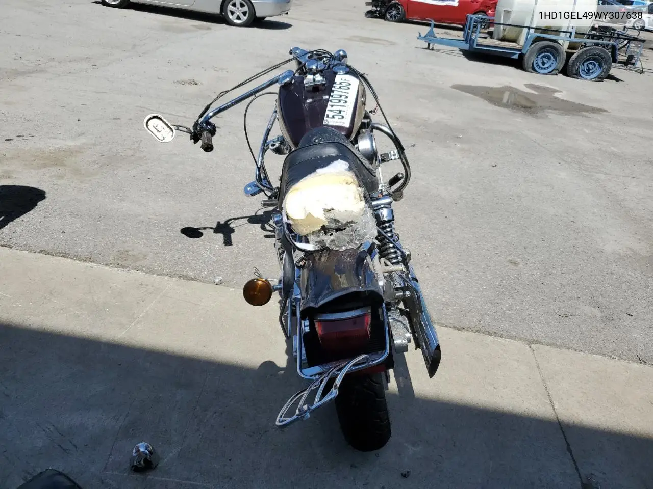 1998 Harley-Davidson Fxdwg Anniversary VIN: 1HD1GEL49WY307638 Lot: 54199765