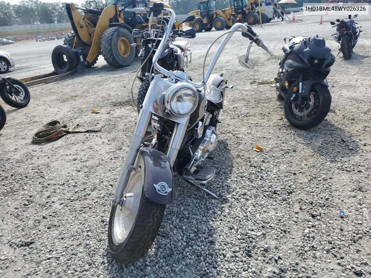 1998 Harley-Davidson Flstf Anniversary VIN: 1HD1BML48WY026326 Lot: 59747965