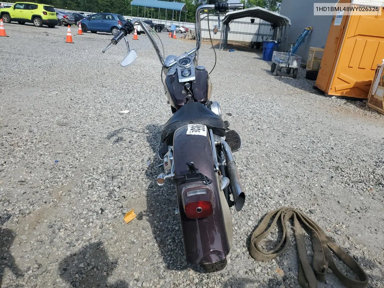 1998 Harley-Davidson Flstf Anniversary VIN: 1HD1BML48WY026326 Lot: 59747965