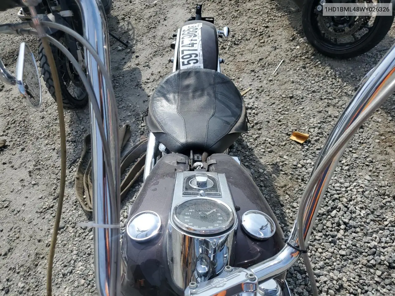 1998 Harley-Davidson Flstf Anniversary VIN: 1HD1BML48WY026326 Lot: 59747965