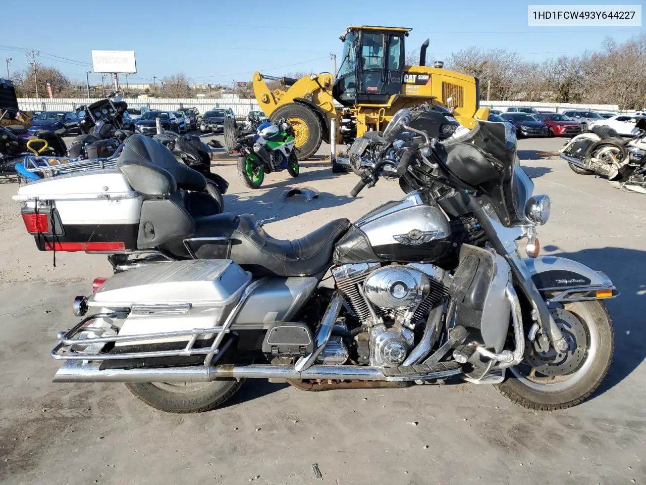 2003 Harley-Davidson Flhtcui Anniversary VIN: 1HD1FCW493Y644227 Lot: 46415215