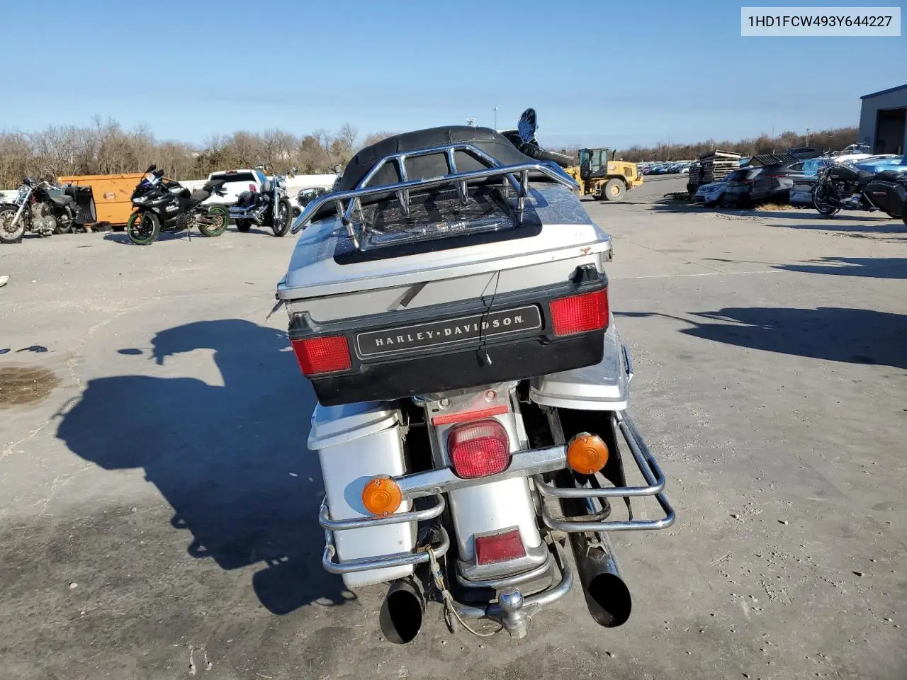2003 Harley-Davidson Flhtcui Anniversary VIN: 1HD1FCW493Y644227 Lot: 46415215