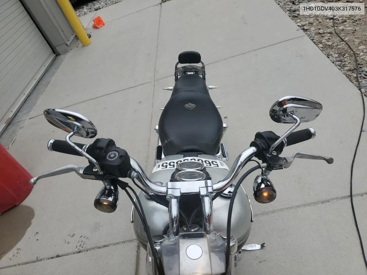 2003 Harley-Davidson Fxdl Anniversary VIN: 1HD1GDV403K317576 Lot: 56860355