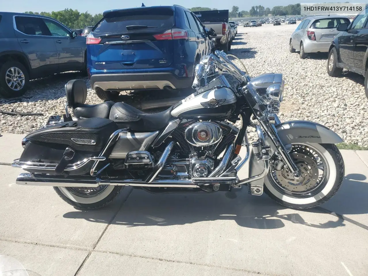 2003 Harley-Davidson Flhrci Anniversary VIN: 1HD1FRW413Y714158 Lot: 61963105