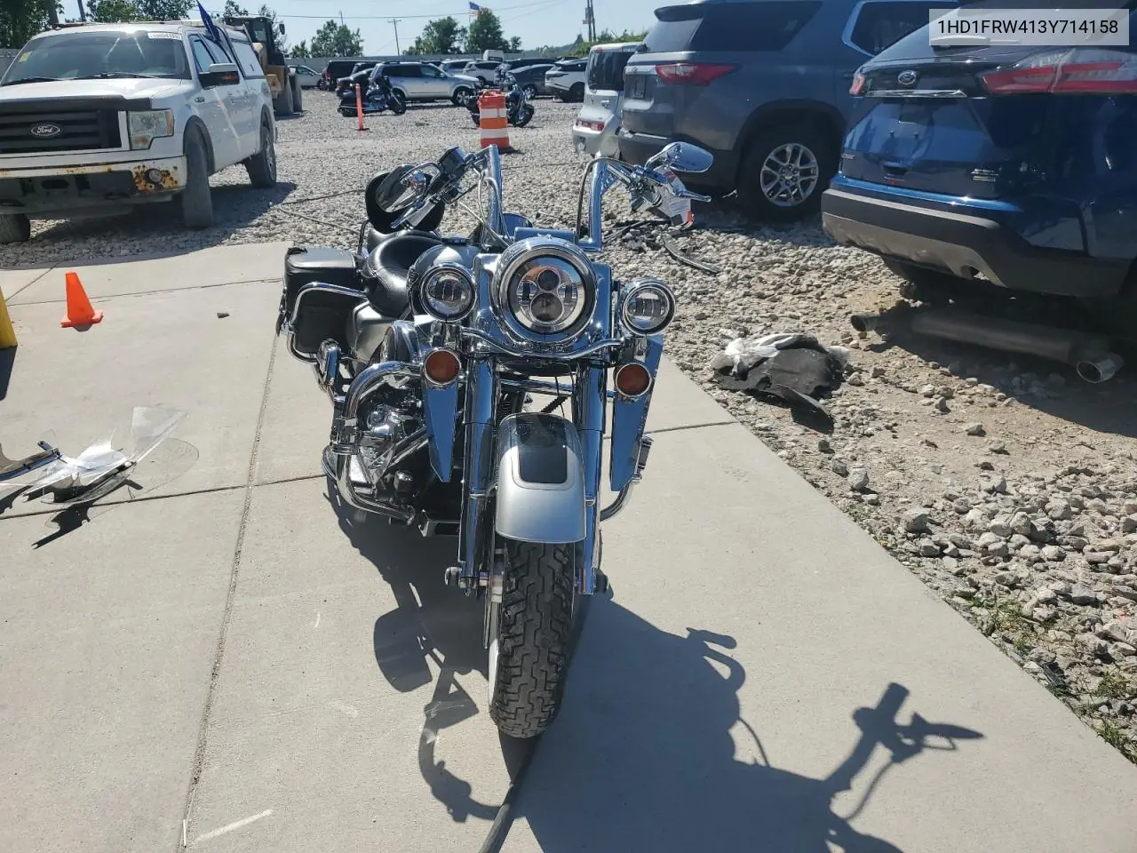 2003 Harley-Davidson Flhrci Anniversary VIN: 1HD1FRW413Y714158 Lot: 61963105
