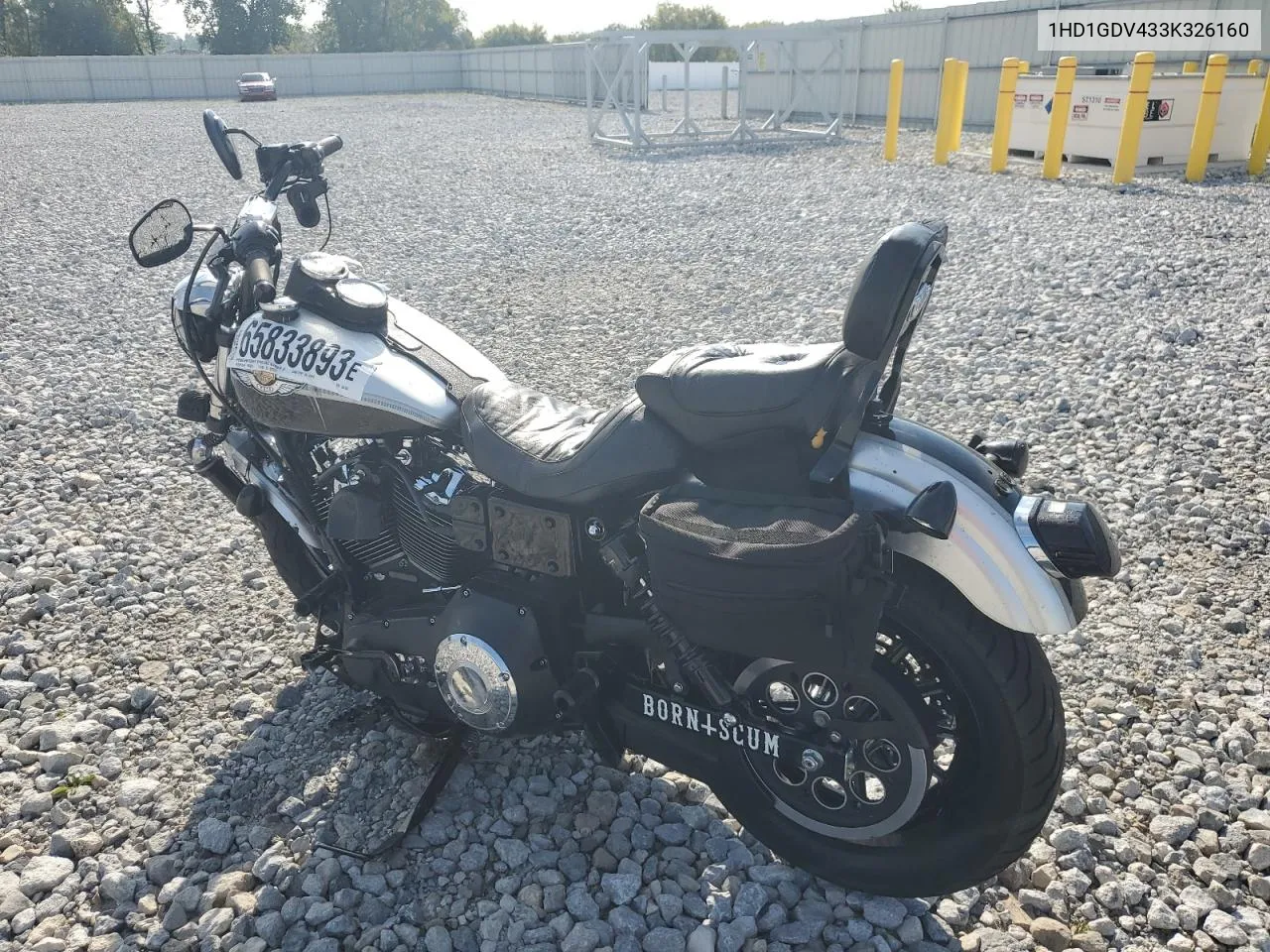 2003 Harley-Davidson Fxdl Anniversary VIN: 1HD1GDV433K326160 Lot: 65833893