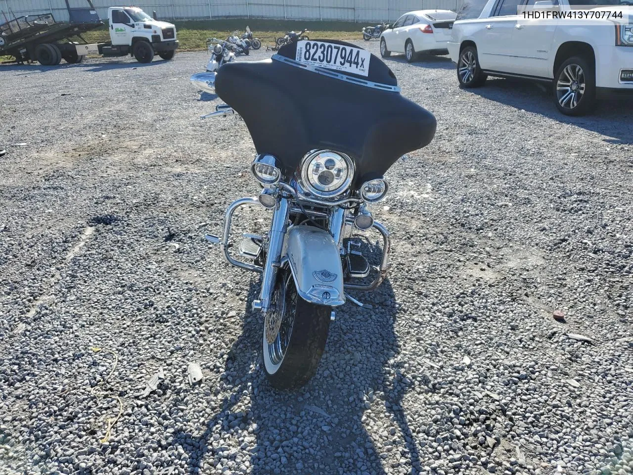 2003 Harley-Davidson Flhrci Anniversary VIN: 1HD1FRW413Y707744 Lot: 82307944