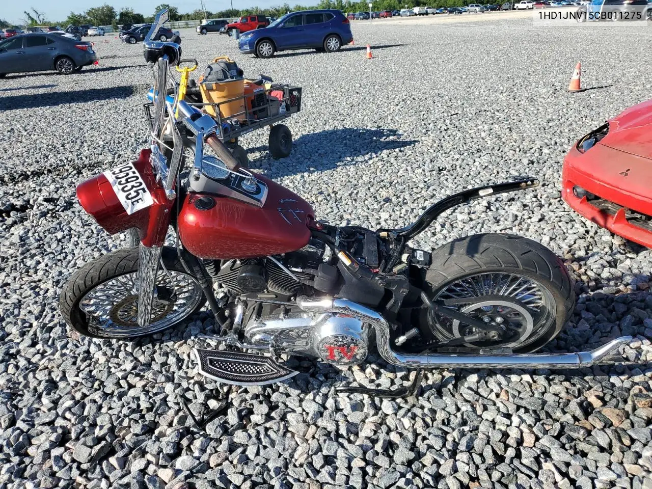 2012 Harley-Davidson Flstfb Fatboy Lo VIN: 1HD1JNV15CB011275 Lot: 56295935