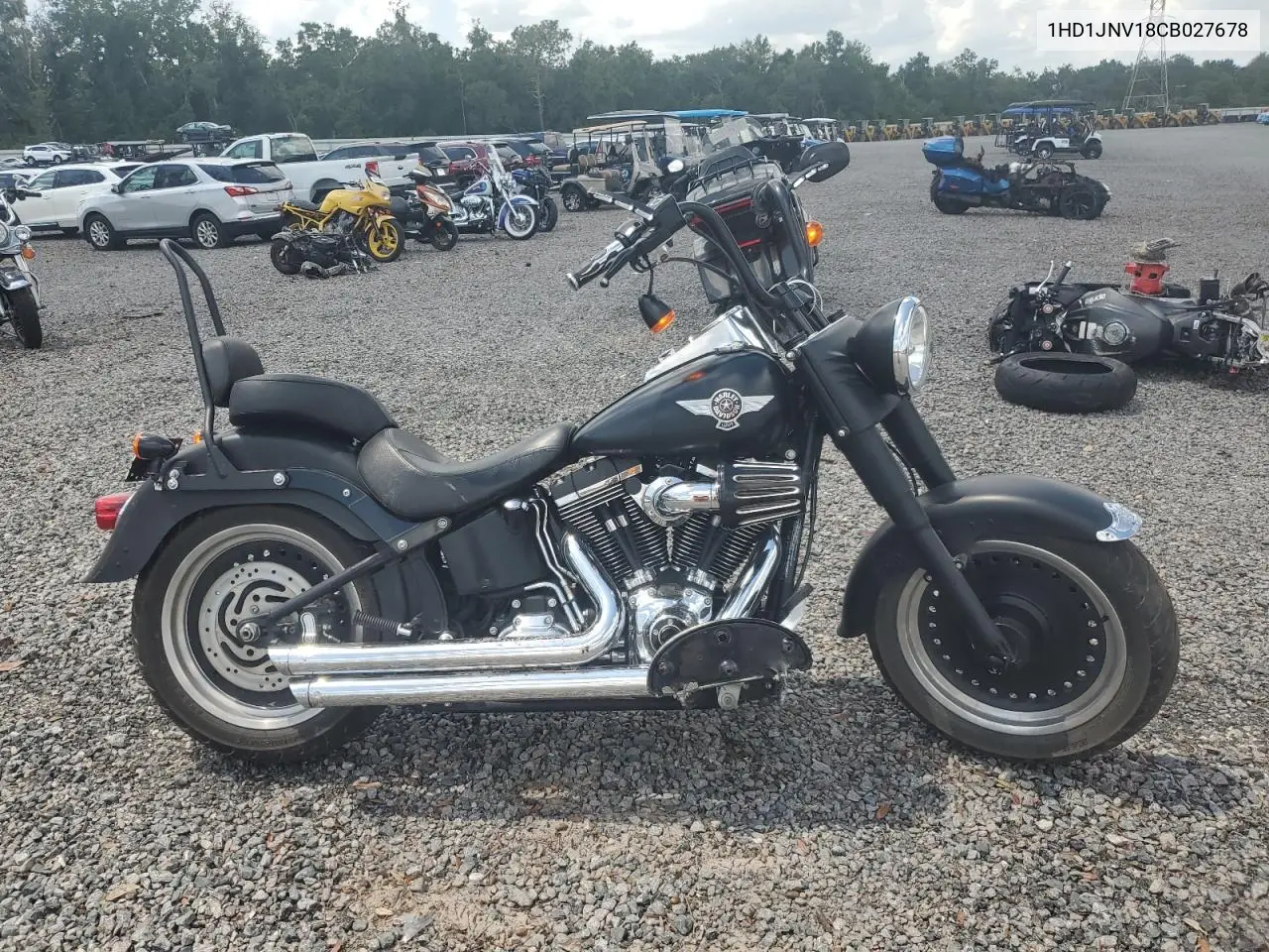 2012 Harley-Davidson Flstfb Fatboy Lo VIN: 1HD1JNV18CB027678 Lot: 58710875